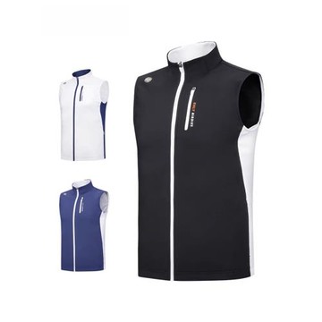 美國PGA 秋冬款高爾夫馬甲 拼色男士輕便保暖外套 吸光發熱內里