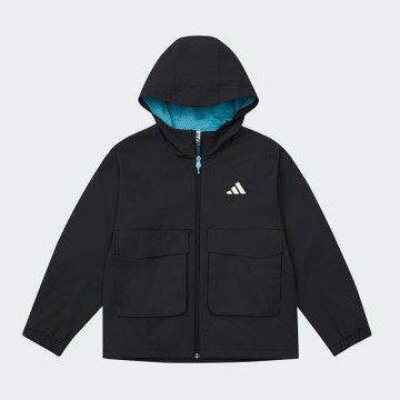 【adidas 愛迪達】 SPORTSWEAR 連帽外套 童裝 KG5944