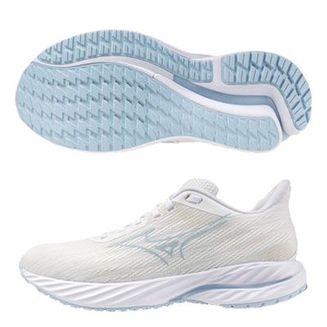 MIZUNO 美津濃 慢跑鞋 女鞋 運動鞋 緩震 INSPIRE 白藍 J1GD254475
