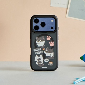 阿啾小劇場九九極光霧透MagSafe iPhone手機殼