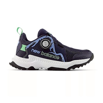 New Balance NB 中童 深藍色 網布 舒適 旋鈕 運動 休閒鞋 PTBTRBG1
