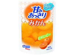 はごろもフーズ 甘みあっさりみかん(パウチ) 180g