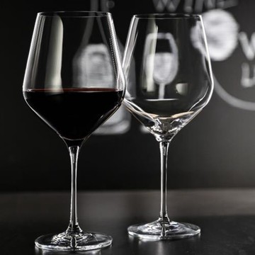 Krosno進口兩只大號波爾多杯白葡萄酒杯水晶玻璃高腳杯紅酒杯家用