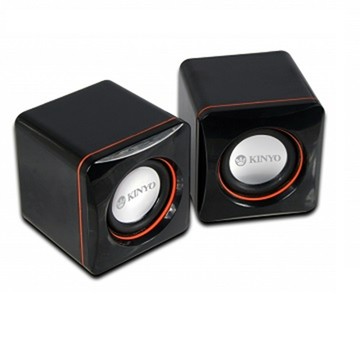 KINYO 桌上型電腦 筆電專用 USB迷你音箱小喇叭 US-202