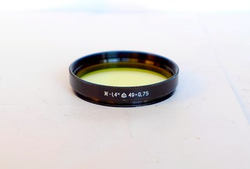 Zh-1,4x 1.4x 49mm 黃色鏡頭濾鏡 49.5x0.75 49x0,75 蘇聯 LZOS for Helios-44-2