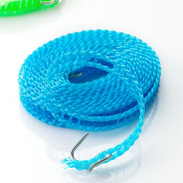 高承重加粗防滑尼龍繩室內免打孔晾衣繩陽臺樓頂防風繩便捷免安裝