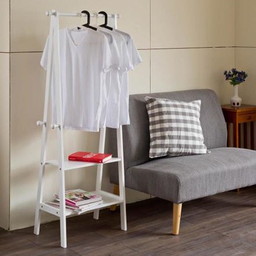 TZUMii藤木A字型衣架-白色