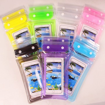 氣囊手機防水袋 防水手機袋 三折密封 附掛繩 靈敏觸控 防水袋 防水手機套 手機防水套