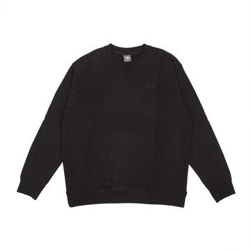 [ACS] New Balance 長袖 Athletics French Terry 男款 黑 寬鬆 刺繡 大學T 衛衣 NB MT41506BK