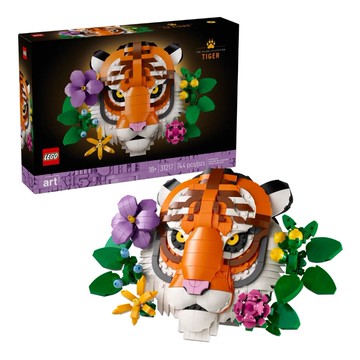 【LEGO 樂高】磚星球〡 31217 ART藝術 動物群系列 老虎 The Fauna Collection - Tiger