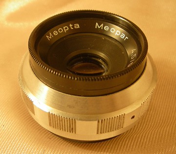 MEOPTA MEOPAR 4.5/50mm 鏡頭 f 35mm 放大鏡 28mm 安裝 Tessar B