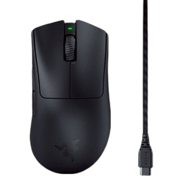 RAZER 雷蛇 煉獄奎蛇 V3 Pro 無線滑鼠 + 無線傳輸器  黑色  RZ01-04630300-R3WL