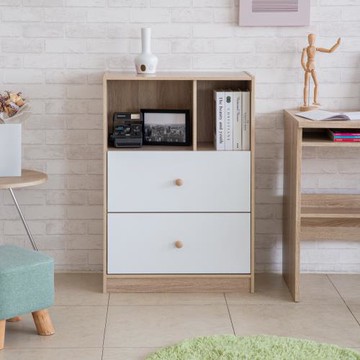 【TZUMii】布拉二格二抽櫃/書櫃/收納櫃/抽屜櫃/置物櫃