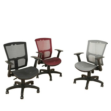 《DFhouse》米恩-全網辦公椅(無頭枕) -3色