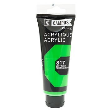 CAMPUS 康普思 壓克力顏料 N131741 817 永固淺綠  100ml  1色