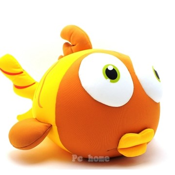 海洋熱帶魚大眼寶寶 午安枕 (棕色)