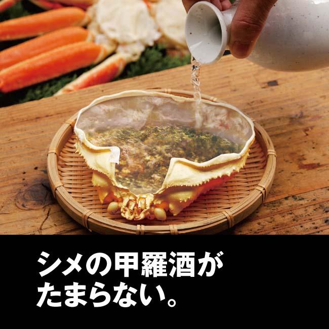  ズワイ 甲羅盛り 6個 棒肉2本 かにミソ入り  日本直販 カニ かに 蟹 冷凍 ゆで ずわいがに 甲羅 ミソ