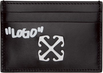 Off-White 黑色 Jitney Quote 卡包