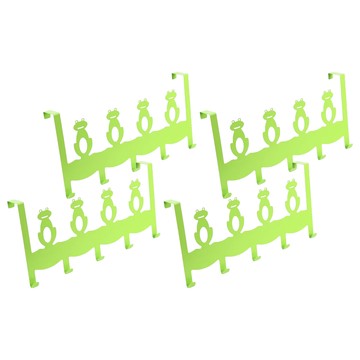 Wisdom 崴絲頓 造型門後鉤 五鉤  青蛙  4個