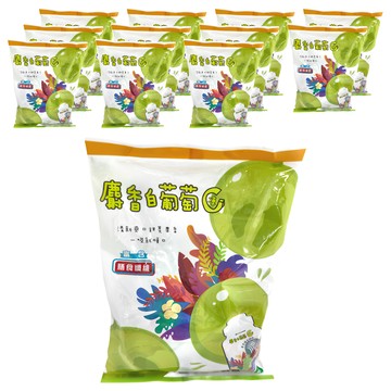 水里鄉農會 麝香白葡萄蒟蒻果凍 膳食纖維 清新爽口甜蜜果香  216g  1袋