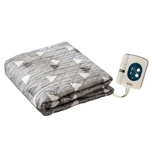 【韓國甲珍】溫暖舒眠定時電熱毯(雙人)NH3300 (花色隨機)