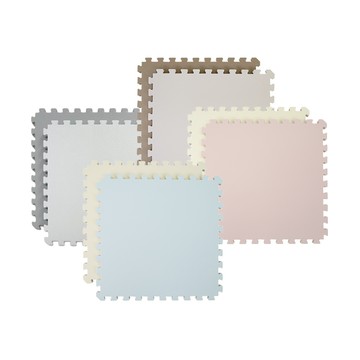 Pato Pato 莫蘭迪雙色巧拼地墊60x60x3cm-多款可選