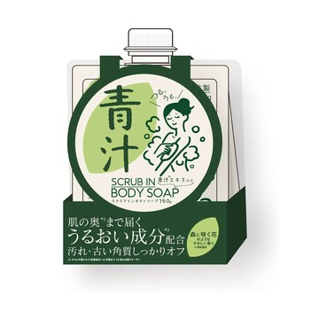 東亞製藥_青汁2in1去角質沐浴乳150g