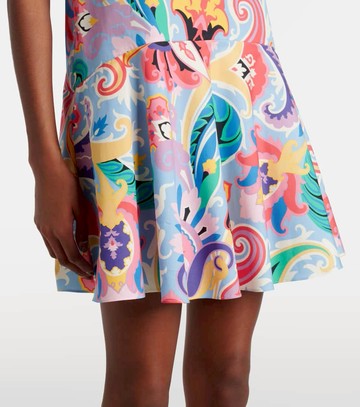 Etro Printed cotton minidress