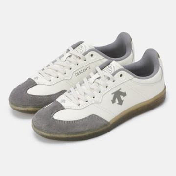 DESCENTE 休閒鞋 男鞋 女鞋 運動鞋 EDGE COURT VINTAGE 淺灰 SR123LSN32-PLGY