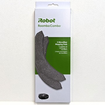 [3美國直購] iRobot Roomba Combo j7+ j9+原廠水洗型清潔墊 抹布 2片 掃拖掃地機器人耗材配件