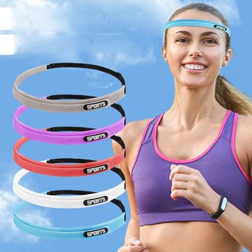 大友los2136運動健身仿硅膠導汗頭帶籃球跑步馬拉松發帶調節排汗止汗束發帶