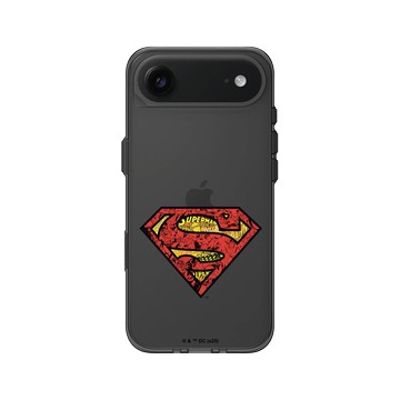 iPhone Air Clear (相機按鈕) 酷墨灰 - Superman - Superman-經典漫畫LOGO