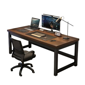 【居家生活Easy Buy】工業風電腦辦公桌100CM寬-40X40MM支架工業風電腦辦公桌100CM寬