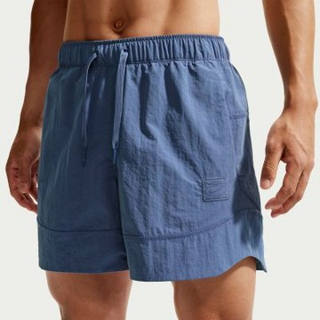 NIKE 短褲 男 運動褲 速乾 AS M NK DF NAC WOVEN SHORT 5IN 藍 IM3618-459
