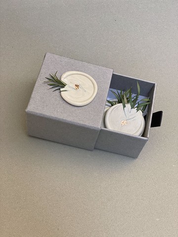 手工火漆蠟貼紙 l 千層金