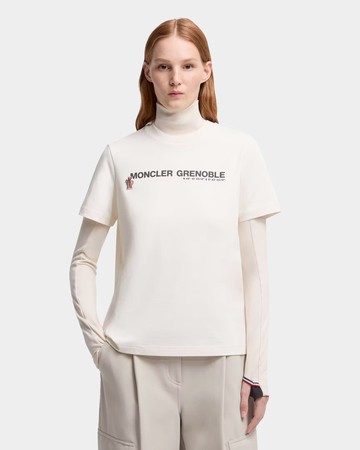 MONCLER Logo 座標短袖T-Shirt - XS