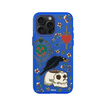 iPhone 15 Pro Max Clear 激光藍 - 迪士尼-公主系列 Disney Princess - 迪士尼公主 - 白雪公主暗黑風