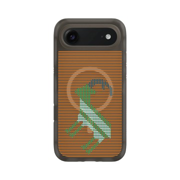 iPhone Air AirX 本質黑 - The Wildlife Collection 動物野境系列 - 鄂氏牛羚 - 線條版