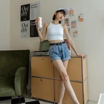 Love Jeans - 牛仔  短褲XS S M