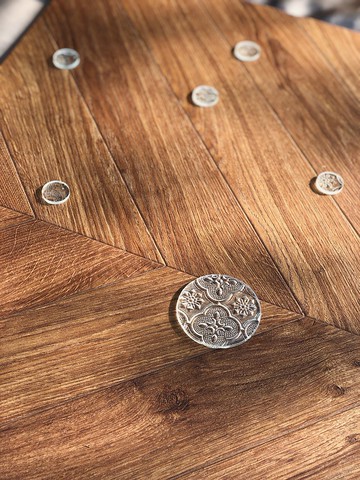 海棠花 小圓茶杯杯墊