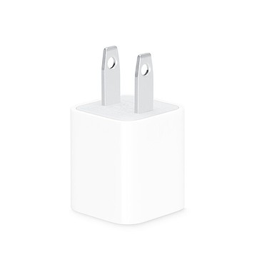Apple 蘋果原廠旅充頭 充電頭 5W 5V-1A 白【福利品】
