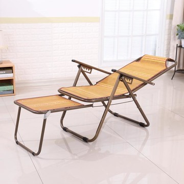 竹躺椅折疊椅舒適成人午休睡椅老人逍遙椅家用陽臺懶人靠椅夏涼椅【林之舍】