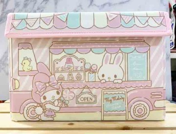【震撼精品百貨】My Melody 美樂蒂~三麗鷗可折收納箱*47373