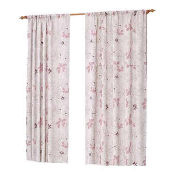Cotton Field 棉花田傢飾 穿掛兩用落地遮光窗簾  270 x 230cm  花漾印花