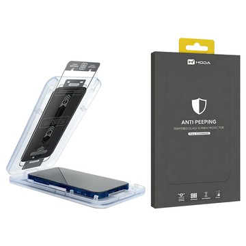HODA 好貼 2.5D滿版黑防窺太空膜 0.33mm  iPhone 15/16  1個