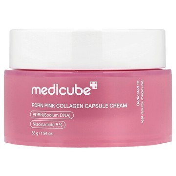 Medicube, PDRN 粉紅膠原蛋白膠囊面霜，1.94 盎司（55 克）