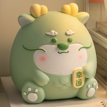 精選好物🌈存錢罐只進不出存錢習慣嘟嘟豬兒童卡通玩具防摔擺件儲蓄罐批發