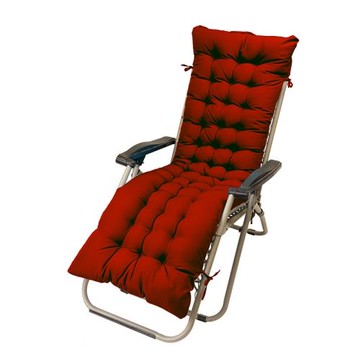 折疊躺椅搖椅坐墊棉墊秋冬季 辦公室秋冬天靠椅墊子椅墊加厚加長