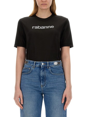rabanne t-shirt with logo