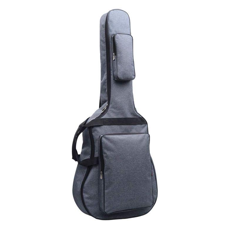 ギターバッグ 42インチ43インチのギターに適用（ジャンボタイプ対応） 12mmスポンジ入りJumbo Guitar Gig Bag ギター